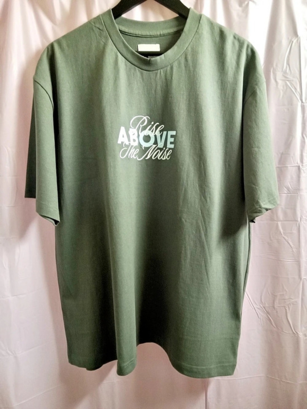 Rise Above The Noise Graphic Short Sleeve Tee NWT